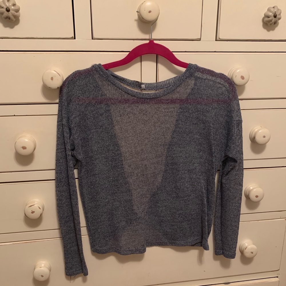 Knit lightweight sweater